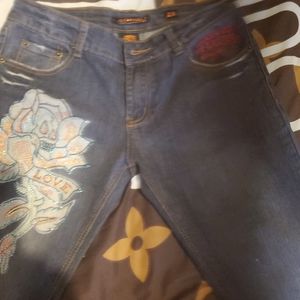 Woman's Ed Hardy jeans